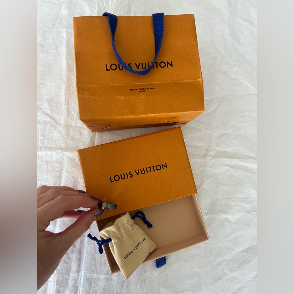 Louis vuitton mens ring size 9